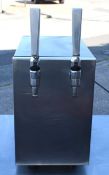 1 x Aqua Libra Gali Carbonator 45l Water Cooler Dispenser with Two Pumps - Dimensions: H57 x W26