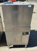 1 x Hobart HX30 Commercial Dishwasher - 3 Phase - Ref: FNG1025 - Recently Removed from a Major