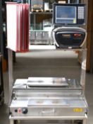 1 x Avery Berkel XM601 Weighing Scales Product Wrapping Workstation with Printer