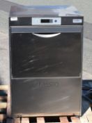 1 x Classeq Commercial Undercounter Dishwasher - Model: D500DUOWS - Features Three Wash Programs