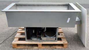 1 x Victor Drop In Refrigerated 150cm Cooling Well For Buffets, Sandwich Shops, or Take Aways