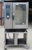 1 x Rational SCCWE101 Self Cooking Center 10 Grid Electric Combi Oven - Year: 2016 - 3 Phase -