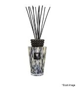 1 x BAOBAB Totem Black Pearls Luxury Glass Diffuser with Fragrance & Reeds - Original Price £785.00