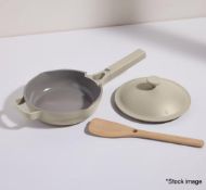 1 x OUR PLACE 'Mini Always 2.0' Pan with Self-basting Lid and Beechwood Spoon - 21.5cm - ORP £100.00