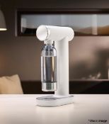 1 x SMEG Smeg Soda Maker In Matte White - Original Price £149.00 *See Condition* Ref: HNC196/