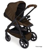 1 x FENDI KIDS 'Monogram' Designer Adaptable Stroller - Original Price £2,650.00 - Made in Italy