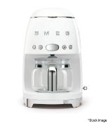 1 x SMEG Drip Retro-Style Filter Coffee Machine, With Reuseable Filter And Digital Display -