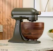 1 x KITCHENAID Evergreen Artisan Stand Mixer (4.7L) - Original Price £899.00 - Boxed