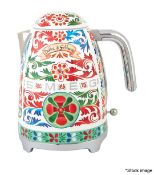 1 x SMEG / DOLCE & GABBANA ‘Sicily Is My Love’ Designer Edition Electric Kettle - Original Price £