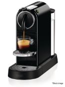 1 x DE'LONGHI NESPRESSO 'Citiz' Coffee Pod Machine In Black - Boxed - Original Price £175.00 -
