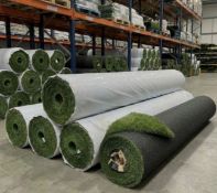 1 x Roll Of Premium Grade 40mm Artificial Grass/Turf - 100Sqm - RRP £4,600.00 - Ref: NWF253 -