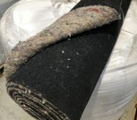 5 x Rolls Of Upcycle Wool & Rubber Crumb Combination Carpet Underlay By Jl&P - 50Sqm Total - RRP £