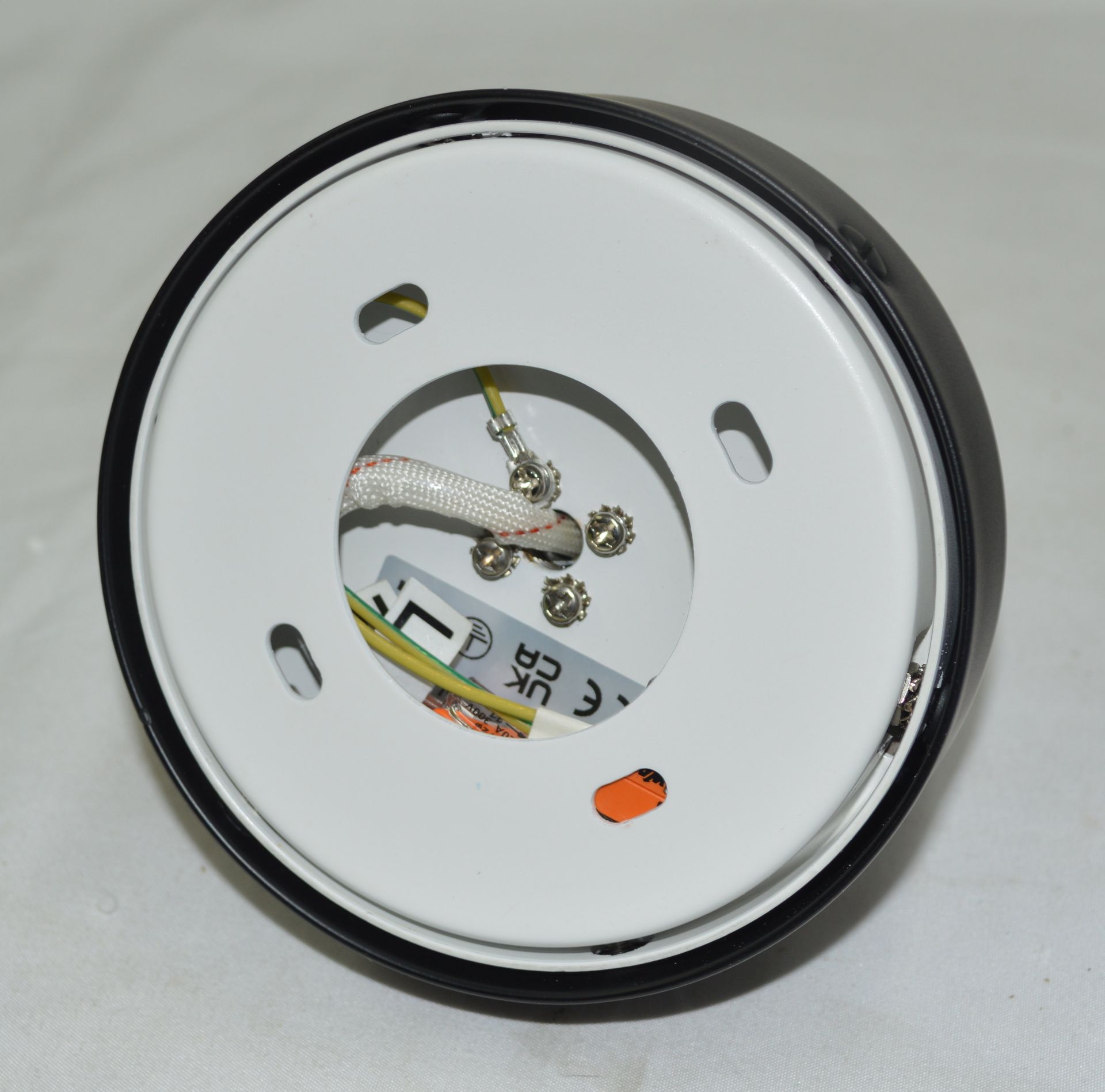 Pair of 'Lunar' Luxury Steel Wall Washer Light Fittings in a Satin Black Steel Finish with - Image 6 of 9