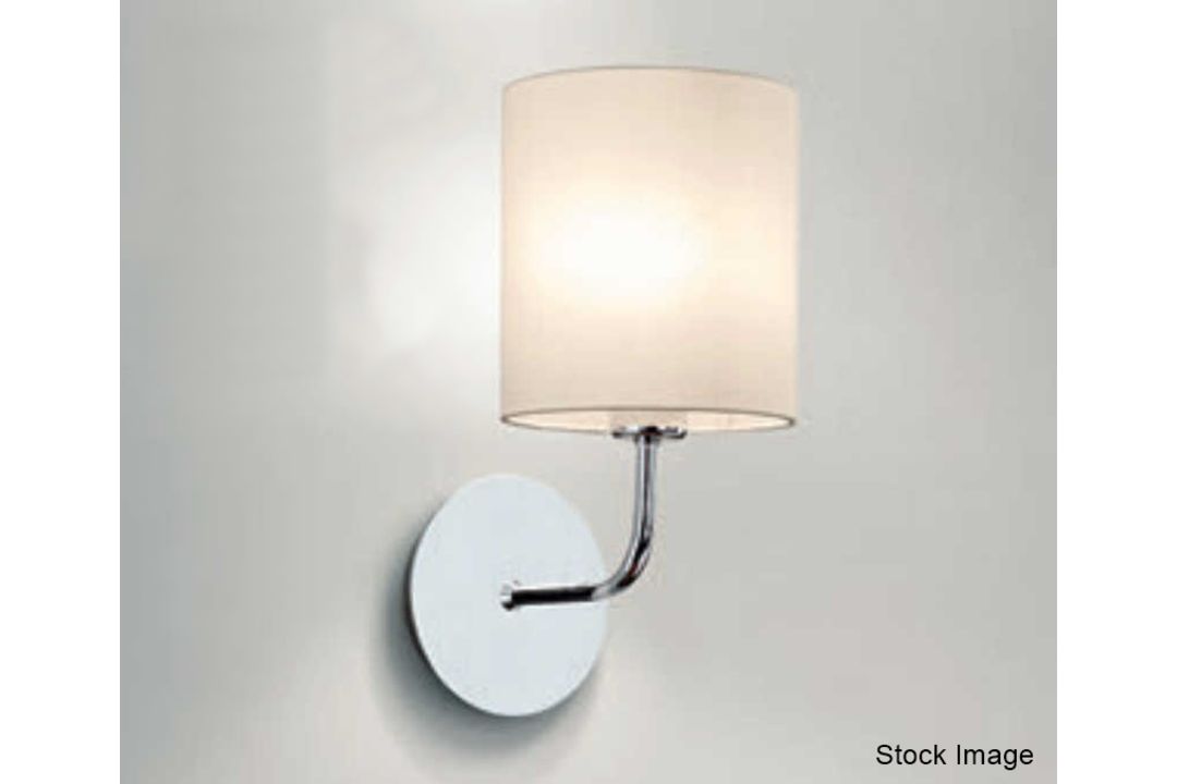 Pair of 'Avenue' Luxury Wall Sconce Light Fittings with an Antique Brass Finish - Boxed - Image 1 of 9