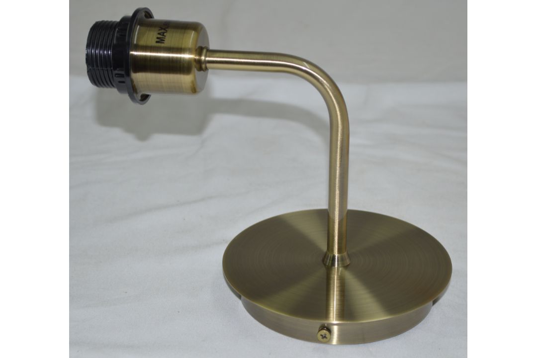 Pair of 'Avenue' Luxury Wall Sconce Light Fittings with an Antique Brass Finish - Boxed - Image 6 of 9