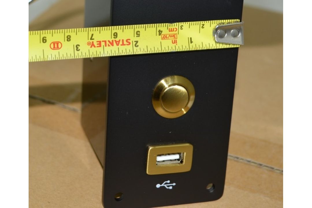 Pair of 'Dome' Luxury LED Adjustable Reading Wall Lights in a Brushed Brass Finish - Image 9 of 12