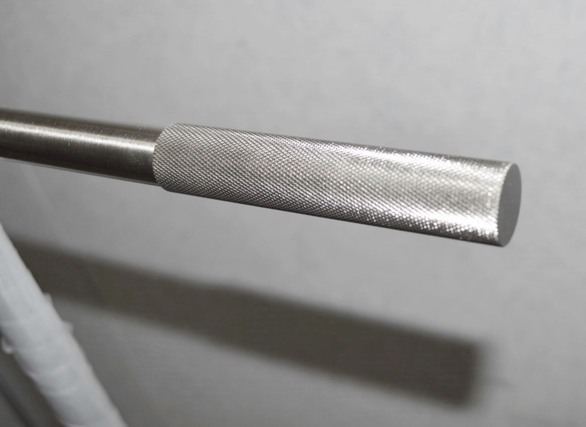 1 x CHELSOM 'Point' Luxury Freestanding Floor Lamp in a Brushed Nickel Finish - Image 2 of 11