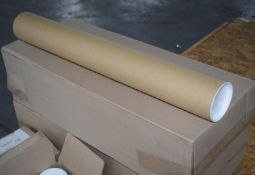 24 x Carboard Tube Mailers for Posters, Prints, Maps etc - New Boxed Stock - 61cm Length
