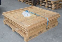 1 x Large Wooden Pallet Dismantled Shipping / Storage Crate - Dimensions: 152 x 139 cms