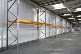 9 x Bays of 3.6m Pallet Racking - Includes 10 x Uprights (H360 x W110cm) and 18 x Crossbeams