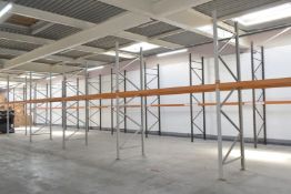 9 x Bays of 3.6m Pallet Racking - Includes 10 x Uprights (H360 x W110cm) and 18 x Crossbeams