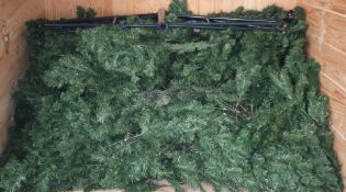 1 x Large Arbor-Vitae Two Tone Fir Christmas Tree with 140cm Stand