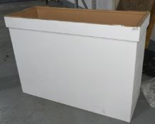 1 x Display Unit with Wooden Platform and Acrylic Display Case - Suitable for Exhibitions and Events