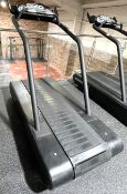 1 x Woodway 4Front Commercial Treadmill Featuring a Slat Belt to Mimic the Feel of Running