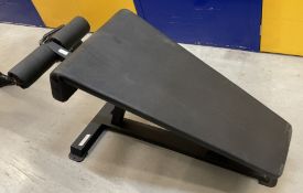 1 x Commercial 45° Hyperextension / Back Extension Bench - Commercial Grade Heavy Duty Gym Equipment