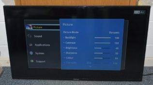 1 x Samsung 46 Inch Digital Signage Commercial LED Monitor - Includes Wall Mount Brackets and Remote