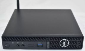 1 x Dell OptiPlex 3090 Micro ITX Computer - Features a 10th I3 Quad Core 3.9GHz Processor, 8GB