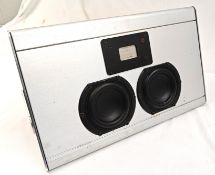 1 x Piega Ap3 2-Way Wall-Mountable Speaker With Removable Front Metal Grille - RRP £700.00 - Ref: