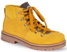 1 x Pair of Designer Olang Merano BTX Giallo 822 Women's Winter Boots - Euro Size 39 - Brand New