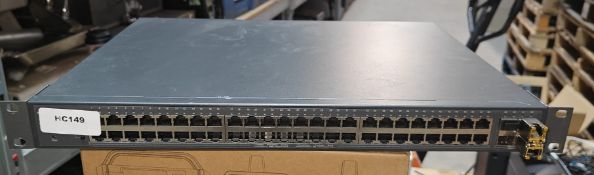 1 x TP-Link T1600G-52PS Jet Stream Managed PoE 52 Port Switch