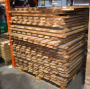 27 x Wooden Pallet Racking Shelves - Strong Timber - Approx Size: 100 x 128 cms - CL011 - WH3 -
