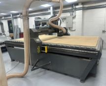 1 x Piranha PJCM2030-3 CNC Router including dust extractors and PC - CL1022 - Location: Warrington