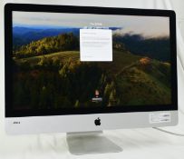 1 x Apple iMac 27 Inch Desktop Computer - Please Read the Description - Features an Intel