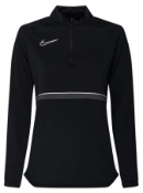 12 x Nike Academy 21 Dri Fit Womens Drill Football Top - Designed for Training with Moisture Wicking