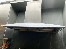 1 x GAGGENAU Stainless Steel Cooker Extractor Hood and Chimney Covers - Ref: MRS108 - NO VAT