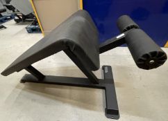 1 x Commercial 45° Hyperextension / Back Extension Bench - Commercial Grade Heavy Duty Gym Equipment