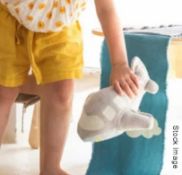1 x LORENA CANALS Handmade Airplane Stuffed Canvas Soft Toy - Original Price £30.95