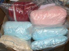 8 x Hoodie Blankets / Furlined Hoodie Blankets by ONY - Assorted Colours - Includes Regular and