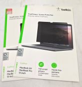 2 x BELKIN Screenforce Trueprivacy Screen Protector For Macbook Air And Macbook Pro 13-Inch - RRP £
