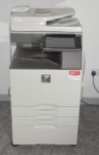 1 x Sharp MX2651 A4/A3 Colour Multifunction Photocopier, Printer & Scanner - Suitable for A3 or A4