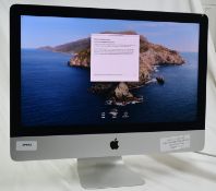 1 x Apple iMac 21.5 Inch Desktop Computer - Features an Intel i5 2.7ghz Processor, 8GB Ram, Intel