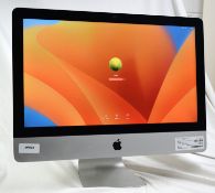 1 x Apple iMac 21.5 Inch Desktop Computer - Features an Intel i5-7360u Processor, 8GB Ram, Intel
