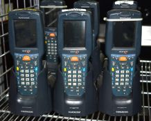 3 x Datalogic Skorpio Scanners - Includes Docks and Batteries - Ref: MPC130 G/H - Location: