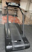 1 x Woodway 4Front Commercial Treadmill Featuring a Slat Belt to Mimic the Feel of Running