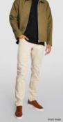 1 x Pair of Mens' FRAME 'L'Homme' Men's Slim Jeans in Milk-Beige - Size: 29 - Original Price £225.00
