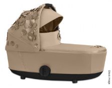 1 x CYBEX 'Mios Simply Flowers' Luxury Carry Cot with Breathable Mattress - Original Price £489.95